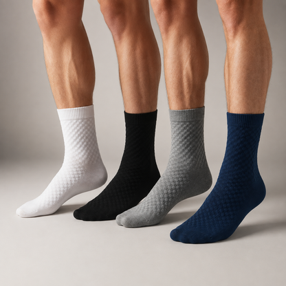 CHAUSSETTES VERNOA MI-HAUTES EN FIBRE DE BAMBOU PREMIUM